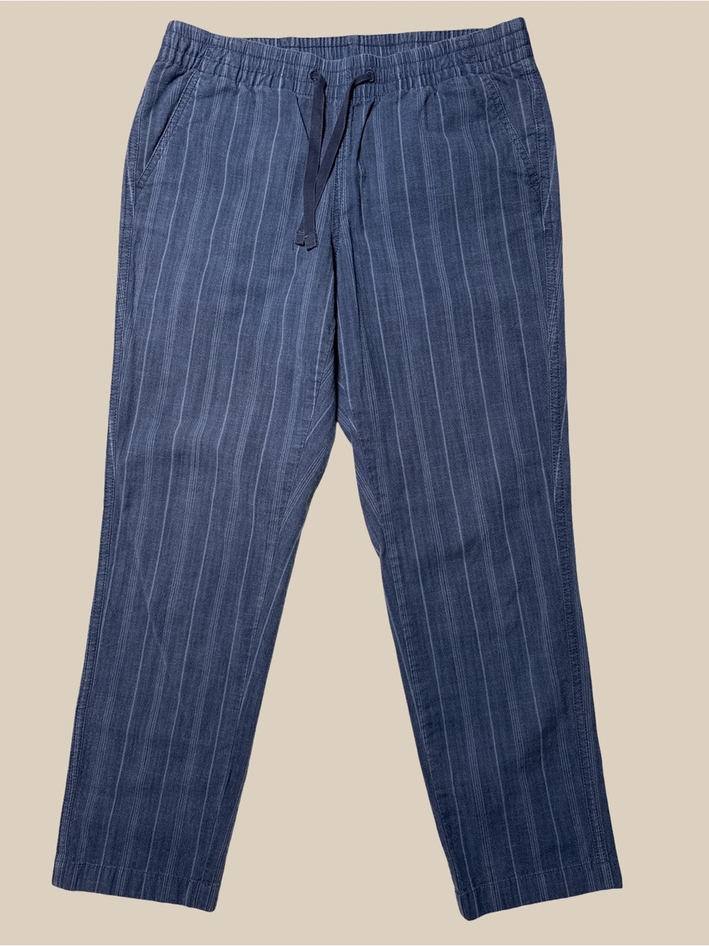 L.L. Bean Women’s Favorite Fit Lakewashed Cropped Pull On Mid Rise Pants SZ 6